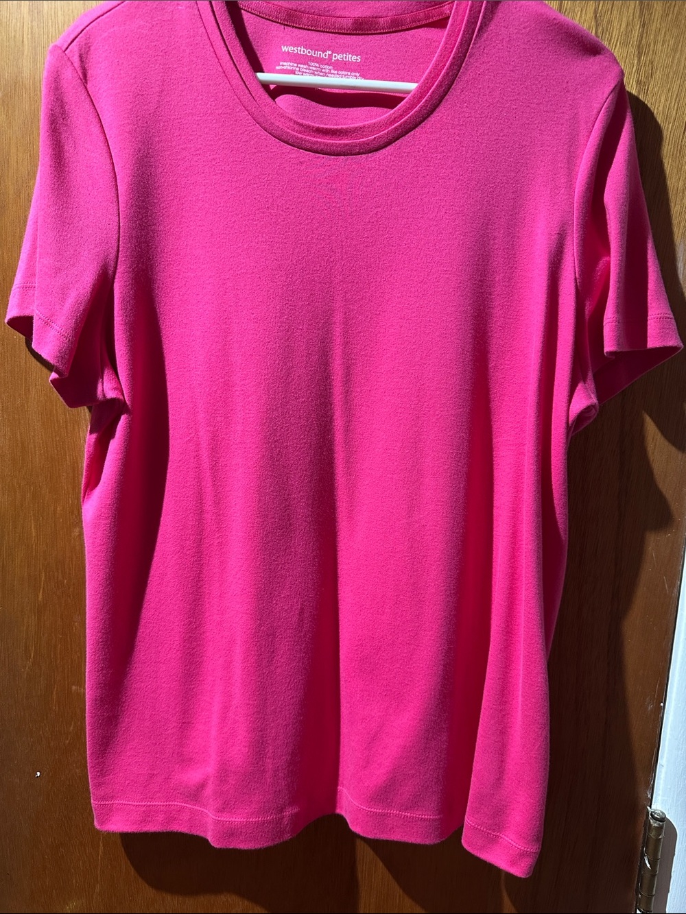 Westbound Hot Pink Short Sleeve Tee